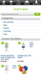Mobile Screenshot of drivendiscgolf.com